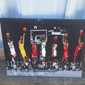 Basketball Legends Canvas Art
